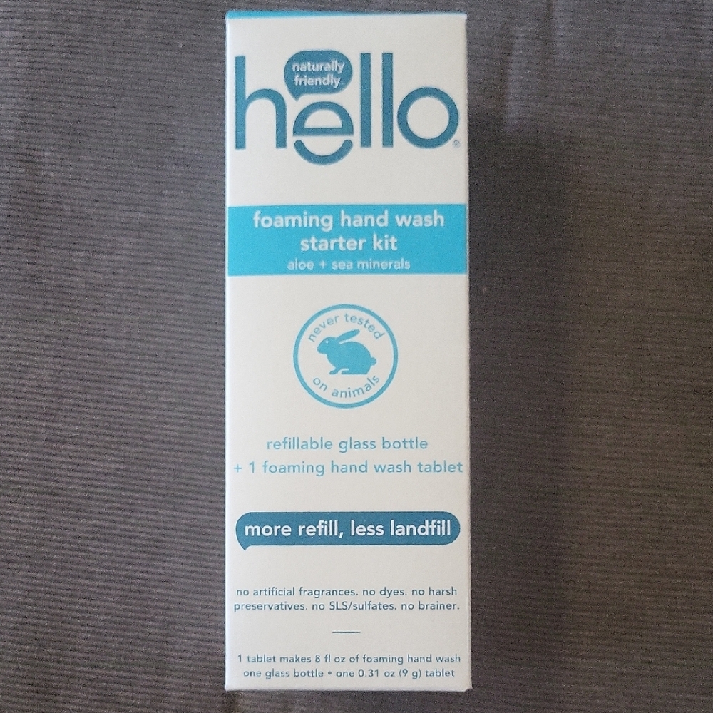 Hello NIB Foaming Hand Wash Starter Kit